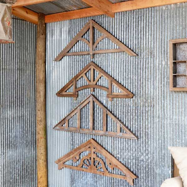 Architectural Gable Collection. Set Of 4