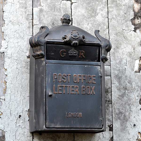 Antique Inspired Post Office Box