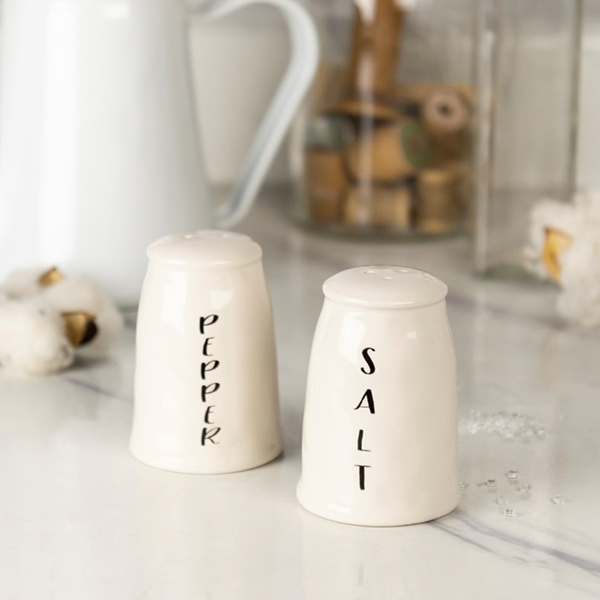 Artisan Inspired Salt & Pepper Shakers